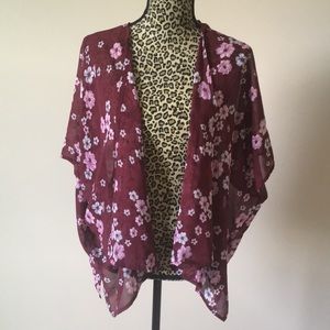 Kimono/over piece